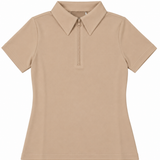 Blusa Gola Polo - Nude