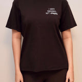 Camiseta Diamante — Marrom