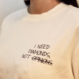 Camiseta Diamante — Off White