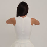 Blusa Peplum - Off White